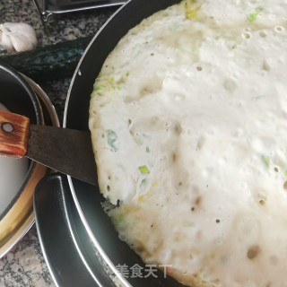 发面葱花大饼的做法步骤：5