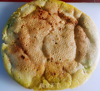 发面葱花大饼的做法步骤：8