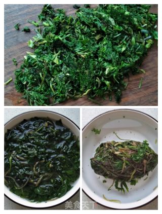 河芹煎蛋的做法步骤：1