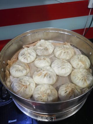 洋葱肉包子电蒸锅的做法步骤：30