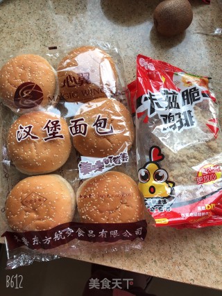 汉堡的做法步骤：1