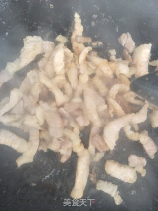 蒜苔炒肉的做法步骤：9
