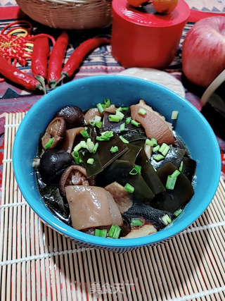 猪皮炖海带的做法步骤：18