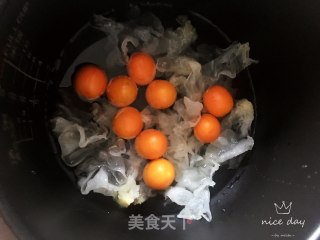 金桔银耳糖水的做法步骤：5