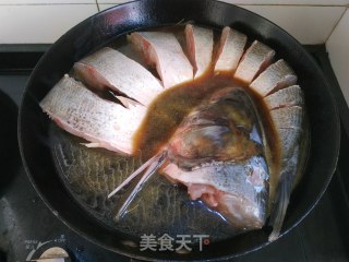 红烧鲢鱼的做法步骤：7