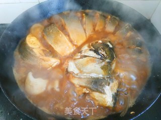 红烧鲢鱼的做法步骤：9