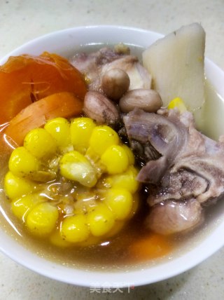 玉米山药汤的做法步骤：4