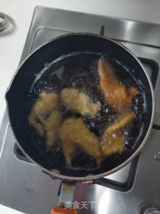 炸鸡排的做法步骤：6