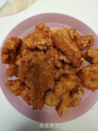 炸鸡排的做法步骤：7