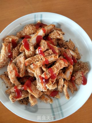 炸鸡排的做法步骤：8