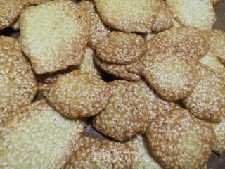芝麻脆饼的做法步骤：11