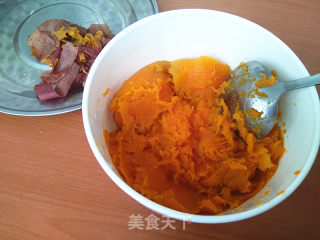 可可红薯玫瑰花的做法步骤：1