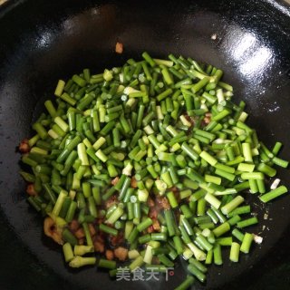 肉末炒蒜苔的做法步骤：5