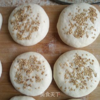 芝麻发面糖饼的做法步骤：8