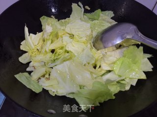 手撕包菜的做法步骤：4