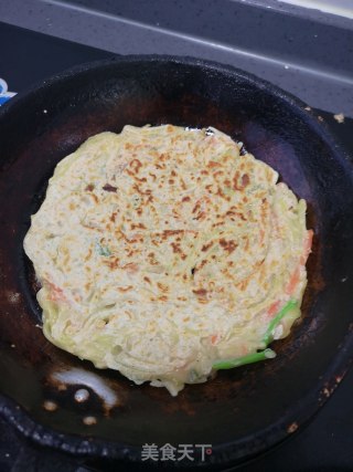土豆丝饼的做法步骤：7