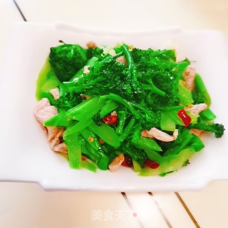 小炒西兰花的做法步骤：9