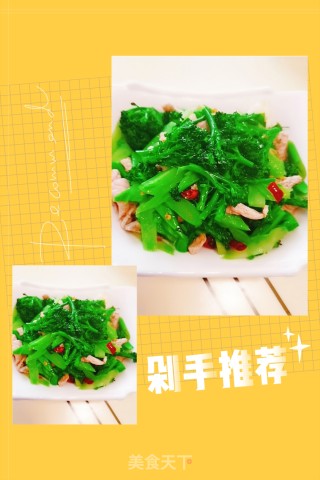小炒西兰花的做法步骤：10