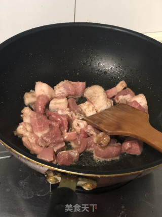 烧肉炖豆角的做法步骤：5