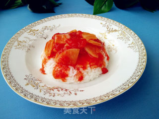 番茄土豆盖浇饭的做法步骤：10
