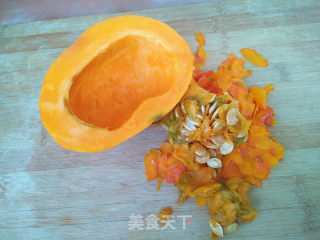 海苔南瓜饭的做法步骤：1