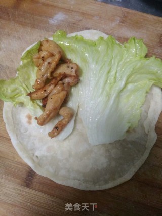 薄饼早餐卷的做法步骤：10