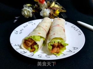薄饼早餐卷的做法步骤：14
