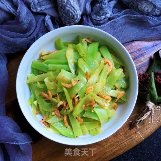 对虾干炒笋片的做法步骤：9