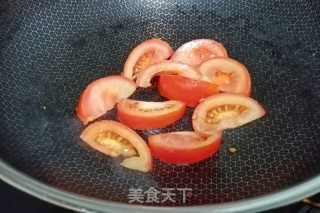 番茄蛋花汤的做法步骤：4