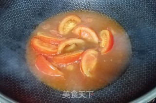 番茄蛋花汤的做法步骤：5