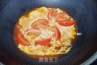 番茄蛋花汤的做法步骤：6