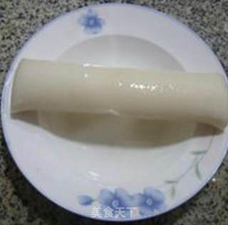 豆苗里脊肉年糕汤的做法步骤：1