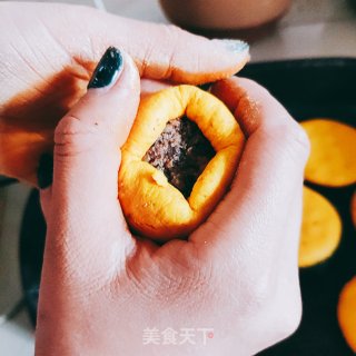 南瓜饼的做法步骤：8