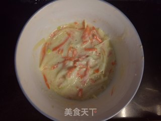 胡萝卜土豆鸡蛋饼的做法步骤：3