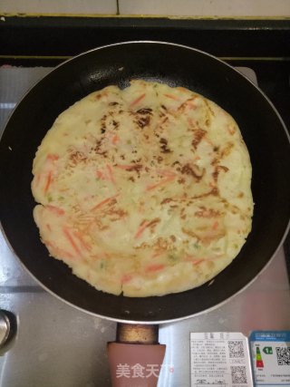 胡萝卜土豆鸡蛋饼的做法步骤：6