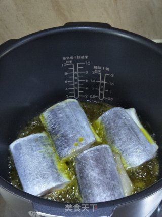 香煎带鱼的做法步骤：3