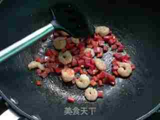 菠萝炒饭的做法步骤：7