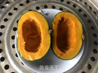 奇亚籽南瓜思慕雪的做法步骤：2