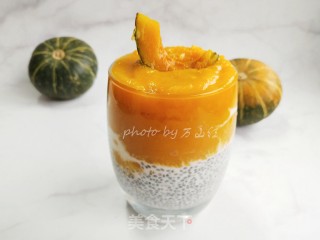 奇亚籽南瓜思慕雪的做法步骤：8