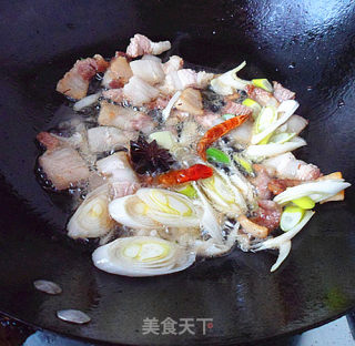 肉片烧白萝卜的做法步骤：4