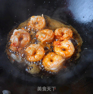 鲜虾鸡里蹦的做法步骤：6