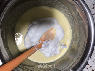 椰子戚风蛋糕的做法步骤：5