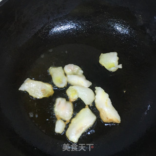 油豆角炖(熬）肉的做法步骤：4