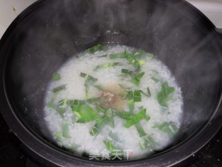 青菜粥的做法步骤：9