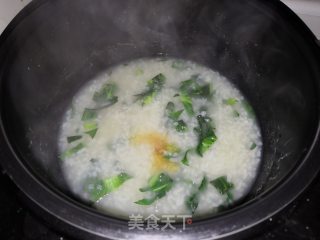 青菜粥的做法步骤：10