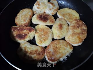 蛋煎馒头的做法步骤：7