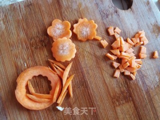 蟹味菇蒸蛋的做法步骤：2