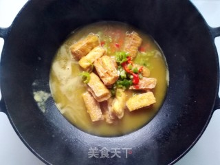 咖喱虾滑酿臭豆腐的做法步骤：9