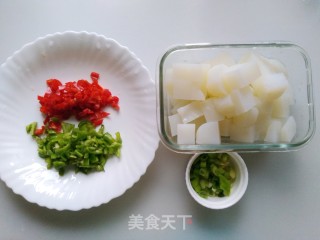 老干妈烧凉粉的做法步骤：8