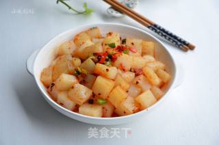 老干妈烧凉粉的做法步骤：12